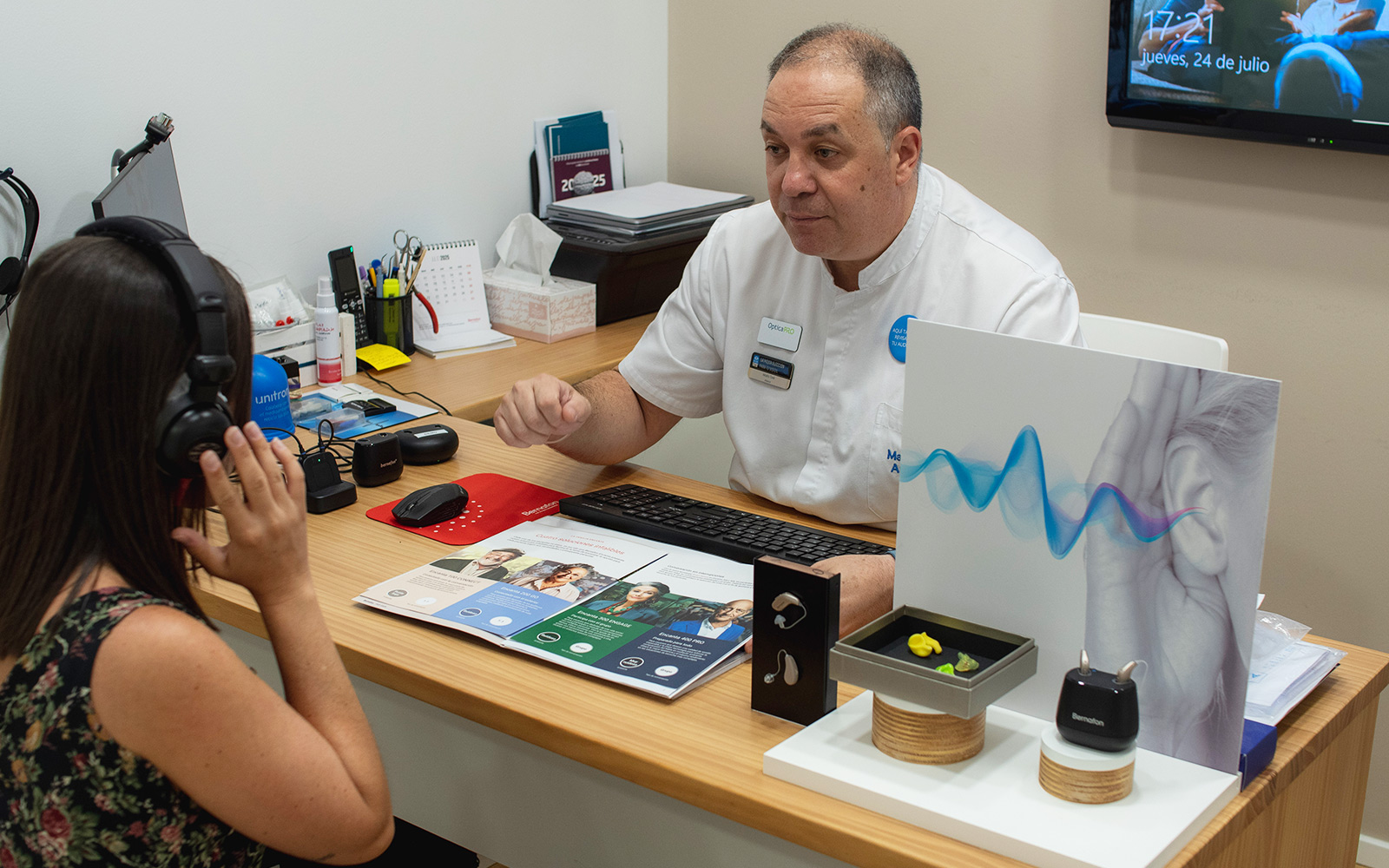 Prueba Auditiva en Audición PRO Lázaro